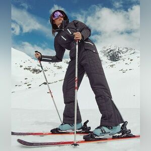 NWT FP Movement Black Snowsuit Medium